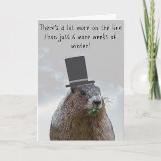 Happy Groundhog Day! Card