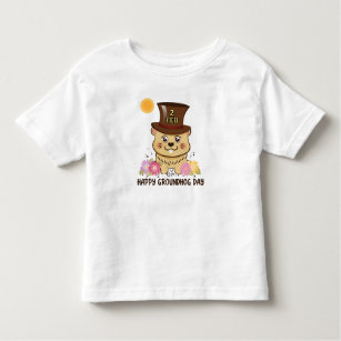 HAPPY GROUNDHOG DAY FEB 2 KIDS TODDLER T-Shirt