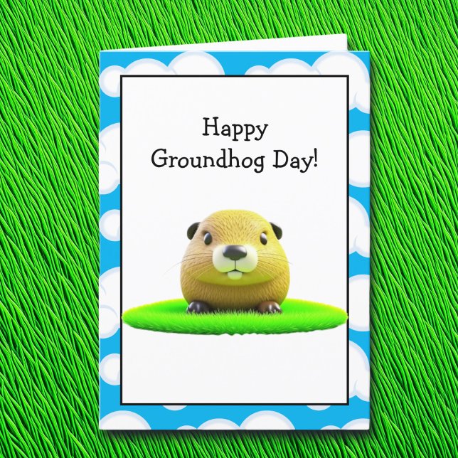 Happy Groundhog Day | February 2nd Card (Creator Uploaded)