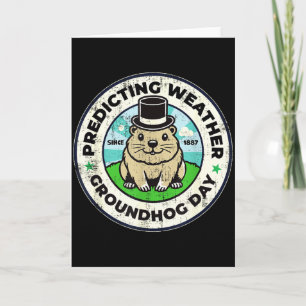 Happy Groundhog Day February 2nd Phils Weather Pre Card