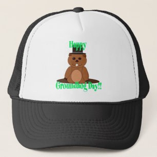Happy Groundhog Day! Trucker Hat