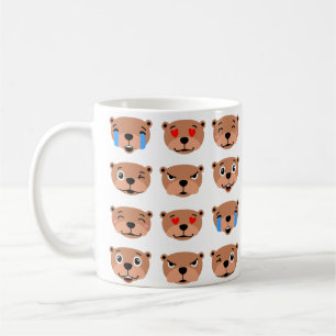 happy groundhogs day cute emoji kawaii coffee mug