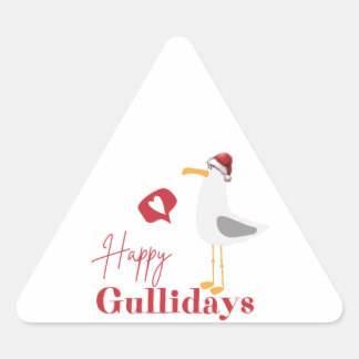 Happy Gullidays Sticker