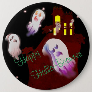Happy Hallo- Booween 6 Cm Round Badge