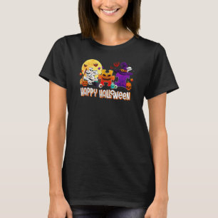 Happy Hallothanksmas Autism Awareness Thankful Xma T-Shirt