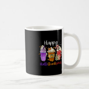 Happy Hallothanksmas Coffee Latte Halloween Thanks Mug