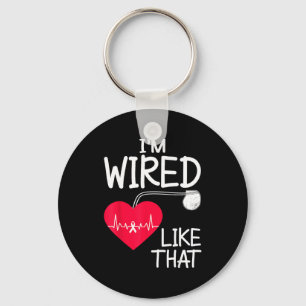 Happy Hallothanksmas Funny Halloween Thanksgiving Key Ring