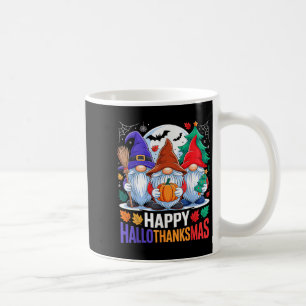 Happy Hallothanksmas Gnomes Lover Halloween Merry Coffee Mug