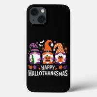 Happy Hallothanksmas Gnomes Lover Merry Christmas