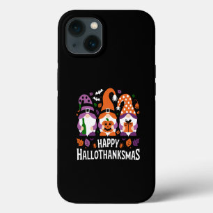Happy Hallothanksmas Gnomes Lover Merry Christmas iPhone 13 Case