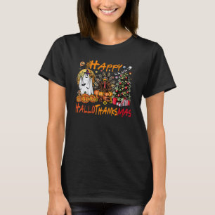 Happy Hallothanksmas Holiday Lucky Fishing Do Not T-Shirt