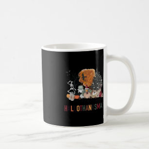 Happy Hallothanksmas Skeleton Turkey Christmas Hal Coffee Mug