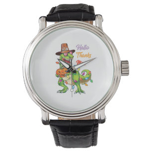 Happy Hallothanksmas T Rex Halloween Thanksgiving  Watch