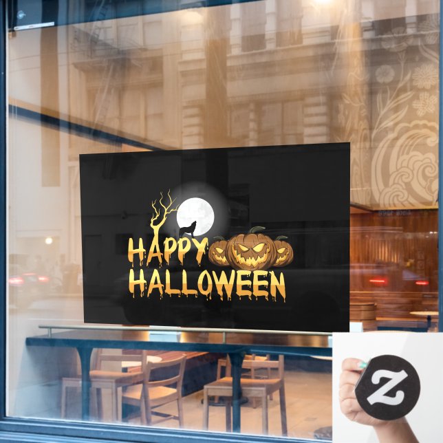 Happy Halloween (Cafe Window)