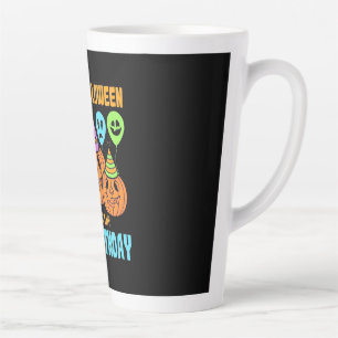 Happy Halloween 12th Birthday Latte Mug