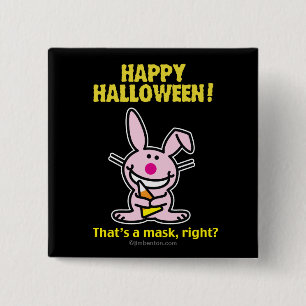 Happy Halloween! 15 Cm Square Badge