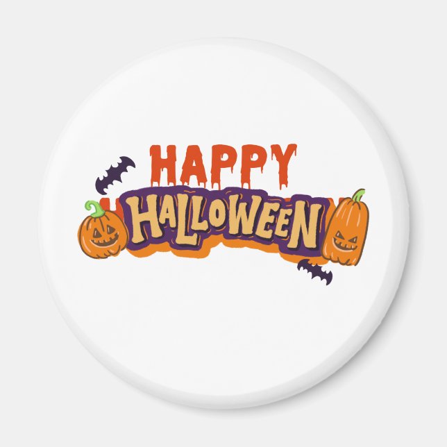 Happy Halloween 2024 Magnets For Kitchen (Front)