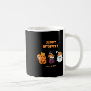 Happy Halloween 3 Patterns Coffee Mug