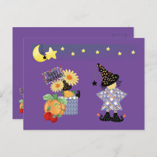 Happy Halloween 3 Postcard