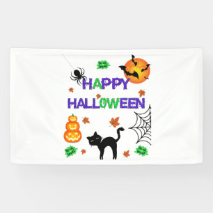 Happy Halloween 3x5 Vinyl Banner