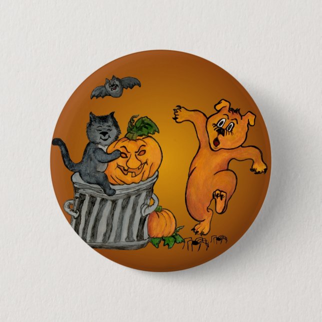 Happy Halloween! 5 6 Cm Round Badge (Front)