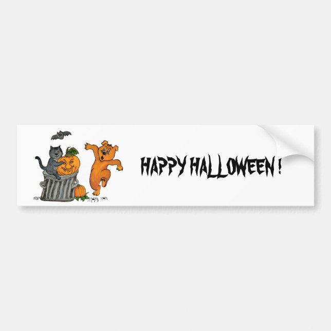 Happy Halloween! 5 Bumper Sticker (Front)