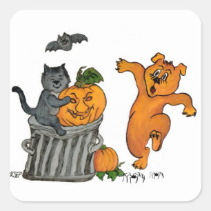 Happy Halloween! 5 Square Sticker
