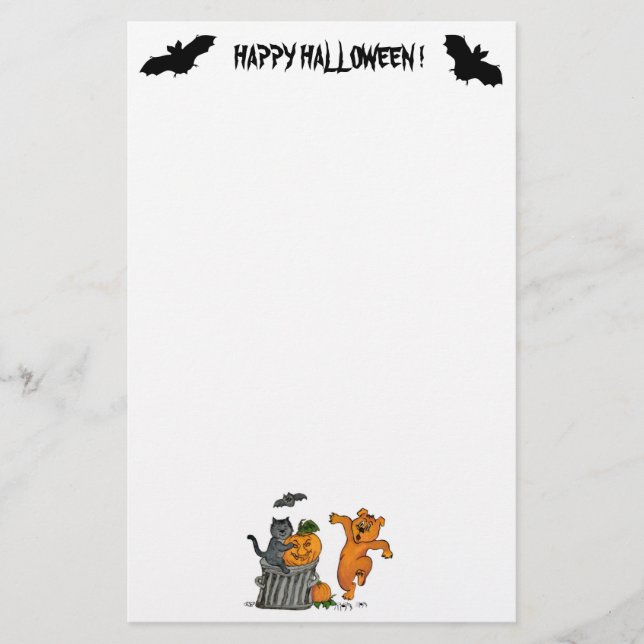 Happy Halloween! 5 Stationery (Front)