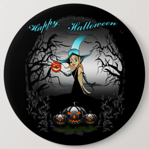 Happy Halloween 6 Cm Round Badge