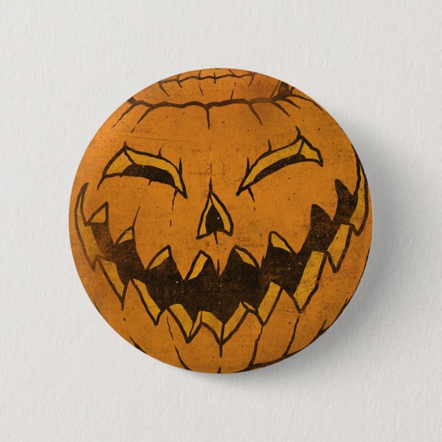 Happy Halloween 6 Cm Round Badge (Front)