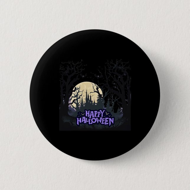 Happy Halloween  6 Cm Round Badge (Front)