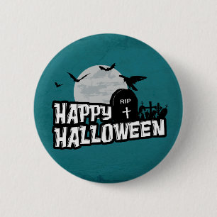 Happy Halloween 6 Cm Round Badge