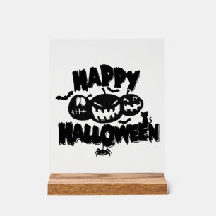 Happy Halloween Acrylic Sign
