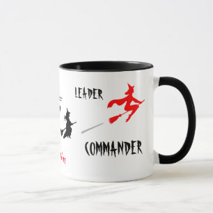 Happy Halloween and Best Witches funny custom Mug