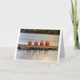 HAPPY *HALLOWEEN* AND HAPPY *FALL* TO YOU ALL CARD