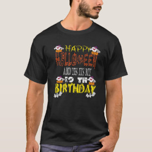 Happy-Halloween And Yes It’S My 10Th Birthday-Octo T-Shirt