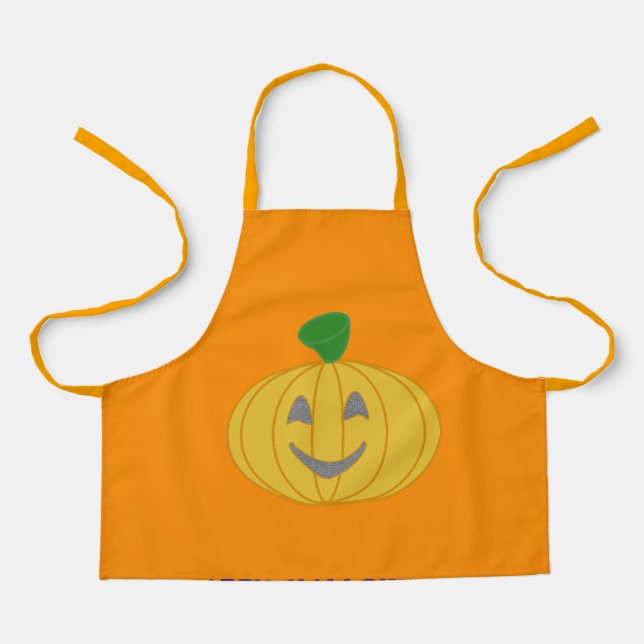 Happy Halloween Apron (Front)