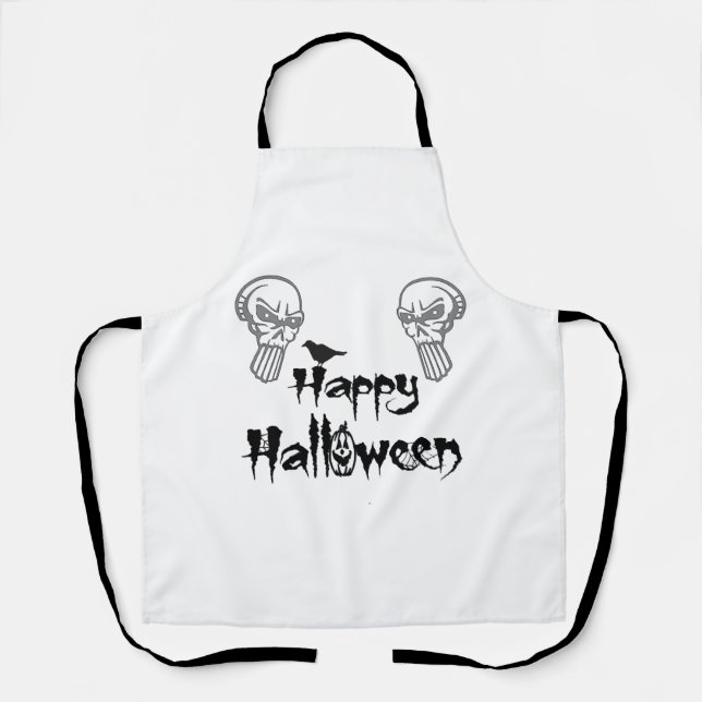 happy halloween                         apron (Front)