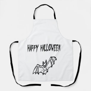happy halloween apron