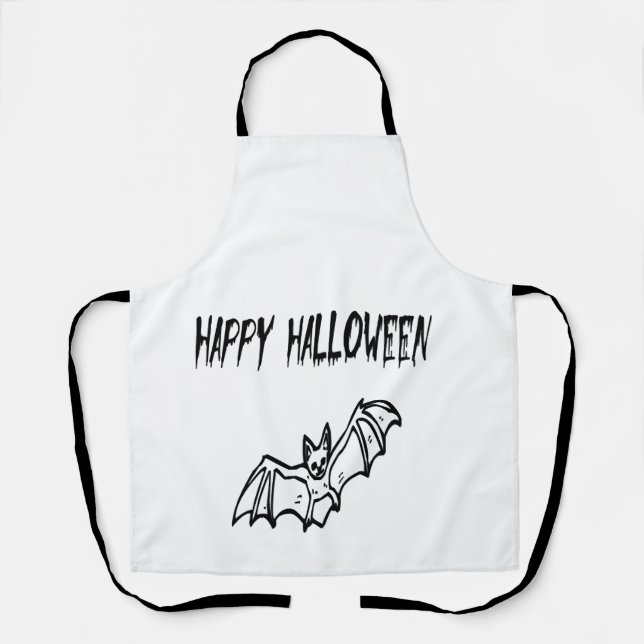 happy halloween apron (Front)