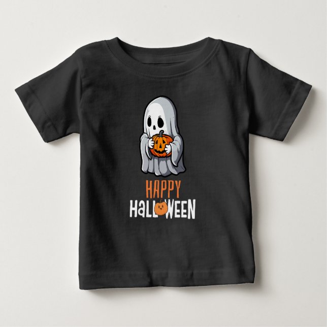 Happy halloween  baby T-Shirt (Front)