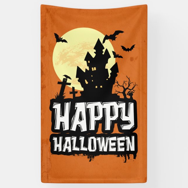 Happy Halloween Banner (Vertical)