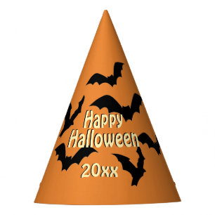 Happy Halloween Bat Hat