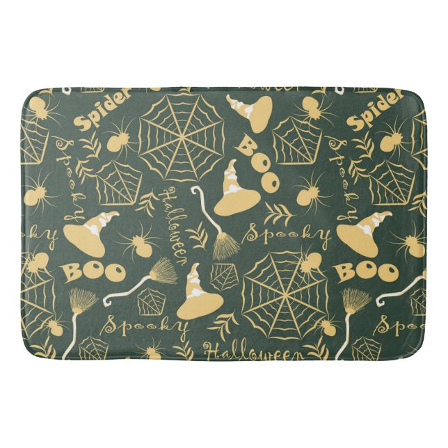 Happy Halloween Bath Mat (Front)