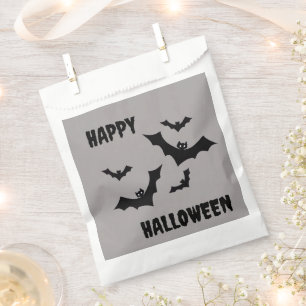 Happy Halloween Bats Candy Favour Bags