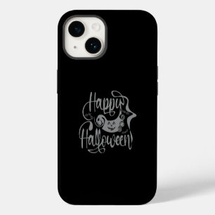 Happy Halloween bats jack o lantern iPhone 14 Case