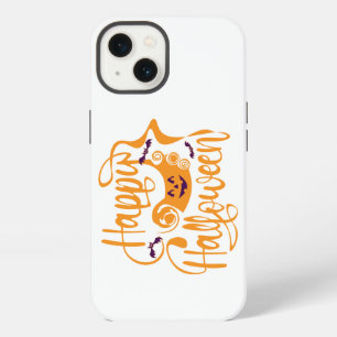 Happy Halloween bats jack o lantern iPhone 13 Case