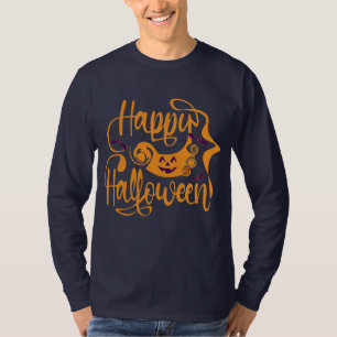 Happy Halloween bats  jack o lantern T-Shirt