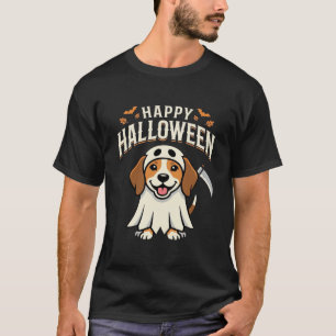 Happy Halloween Beagle Dog Design_1 T-Shirt