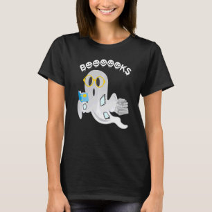 Happy Halloween Birthday Cute Reading Halloween Mo T-Shirt